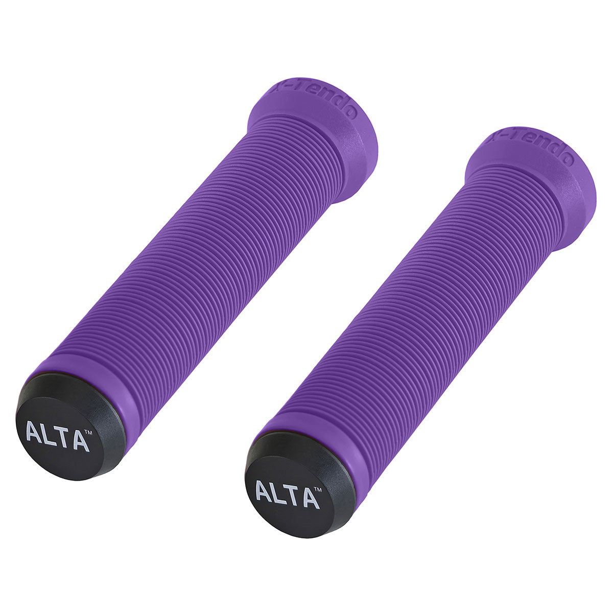 Alta X-Tendo Grips 7/8 long 135mm W/Plug Purple.